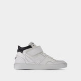Baskets Zv1747 Mid en Cuir Blanc