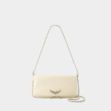 Sac Rock Swing Your Wings - Zadig & Voltaire - Cuir - Beige