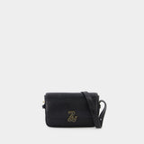 Sac Hobo Zv Le Mini - Zadig & Voltaire - Cuir Embossé Croco - Noir