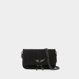 Sac Hobo Rock Nano - Zadig & Voltaire - Cuir - Noir