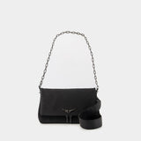 Sac À Bandoulière Rocky Soft Savage - Zadig & Voltaire - Cuir - Noir