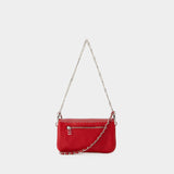 Sac Hobo Rock Nano - Zadig & Voltaire - Cuir - Rouge