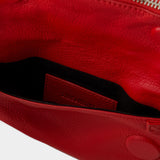 Sac Hobo Rock Nano - Zadig & Voltaire - Cuir - Rouge