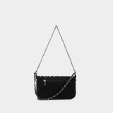 Sac Hobo Rock Nano Strass - Zadig & Voltaire - Cuir - Noir