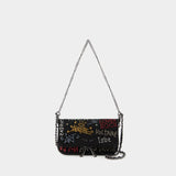 Sac Hobo Rock Nano Strass - Zadig & Voltaire - Cuir - Noir