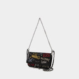 Sac Hobo Rock Nano Strass - Zadig & Voltaire - Cuir - Noir