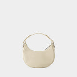 Sac Hobo Moonrock Grianed - Zadig & Voltaire - Cuir - Blanc