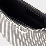 Sac Hobo Moonrock Plumetis - Zadig & Voltaire - Cuir - Noir