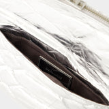 Sac À Bandoulière Rock Xl Meta - Zadig & Voltaire - Cuir - Argenté