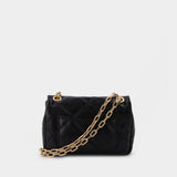 Sac Nano Moon en Cuir Noir