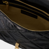 Sac À Bandoulière Grand Moon - Vanessa Bruno - Cuir - Noir
