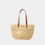 Cabas Panier - Vanessa Bruno - Raphia - Beige