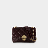 Sac Moon Mm - Vanessa Bruno - Cuir - Chocolat