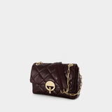 Sac Moon Mm - Vanessa Bruno - Cuir - Chocolat