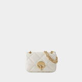 Sac À Bandoulière Nano Moon - Vanessa Bruno - Cuir - Blanc