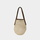Sac Porté Épaule Filet - Vanessa Bruno - Coton - Beige