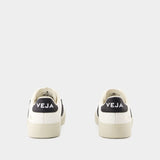 Sneakers Campo - Veja - Cuir - Blanc/Noir