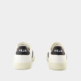 Sneakers Campo - Veja - Cuir - Blanc/Noir
