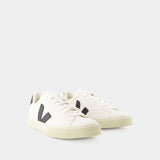 Sneakers Campo - Veja - Cuir - Blanc/Noir