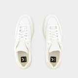 Sneakers V-12 - Veja - Cuir - Blanc