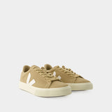 Sneakers Campo - Veja - Cuir - Dune White