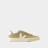 Sneakers Campo - Veja - Cuir - Dune White