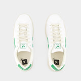 Sneakers Urca - Veja - Cuir Synthétique - Blanc Emeraude