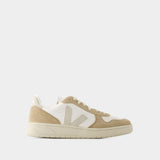 Sneakers V-10 - Veja - Cuir - Blanc Sahara