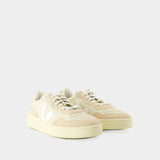 Sneakers V-90 - Veja - Cuir - Beige