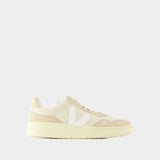 Sneakers V-90 - Veja - Cuir - Beige