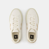 Sneakers Campo - Veja - Cuir - Blanc Platine