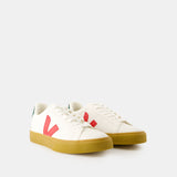 Sneakers Campo - Veja - Cuir - Blanc Pékin