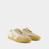 Sneakers Volley - Veja - Suède - Beige Sahara