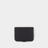 Porte-Monnaie Josh en Cuir Noir