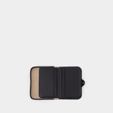 Porte-Monnaie Josh en Cuir Noir