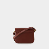 Sac Grace Small - A.P.C. - Cuir - Noisette