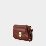 Sac Grace Small - A.P.C. - Cuir - Noisette