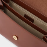 Sac Porté Épaule Sarah - A.P.C. - Cuir - Noisette