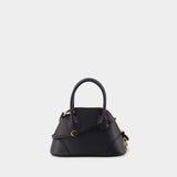 Sac à bandoulière Emma - A.P.C - Cuir - Noir