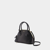 Sac à bandoulière Emma - A.P.C - Cuir - Noir