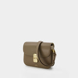 Sac Grace Small - A.P.C. - Cuir - Grège