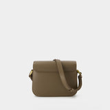 Sac Grace Small - A.P.C. - Cuir - Grège