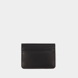 Porte Carte Charlotte - A.P.C. - Cuir - Noir
