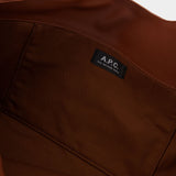 Tote Bag Ninon - A.P.C - Synthétique - Marron