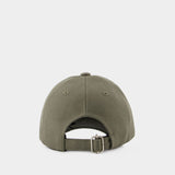 Casquette Charlie - A.P.C. - Coton - Kaki