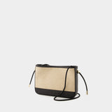 Sac Porté Épaule Helene - A.P.C. - Toile - Noir