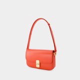 Sac Hobo Grace - A.P.C - Cuir - Orange