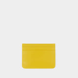 Porte cartes Charlotte - A.P.C - Cuir - Jaune