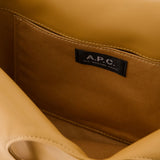 Tote bag Ninon Small - A.P.C - Synthétique - Marron