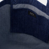Tote bag Diane - A.P.C - Coton - Bleu